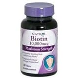 Natrol Biotin (10,000mcg) Maximum Strength 100 tabs