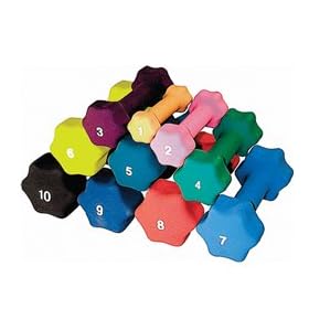 Neoprene Dumbbells - Set 1-10 lbs - Model 969226