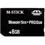  : MEMORY STICK 8GB PRO DUO for SONY PSP, DIGITAL CAMERAS, PS3, LAPTOPS etc.