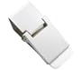 Money Clip Matte Finish Silver