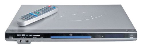 Xoro HSD 3100 MPEG4 Multiregion DVD-Player mit integriertem Radio-Tuner und Karaoke-Funktion silber