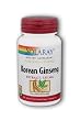 Ginseng Root Korean 535mg - 60 - Capsule