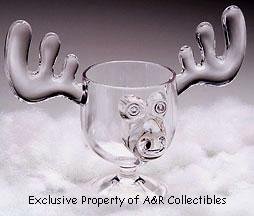 Christmas Vacation Eggnog Moose Mugs - Set of 2