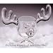 Christmas Vacation Style Eggnog Moose Mugs - Gift Boxed Set of 2 - Safer Than Glass - AFTER CHRISTMAS SALE SPECIAL 50% OFF