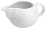 Kitchen Supply 8129 White Porcelain Creamer