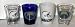 San Diego Chargers Collector Shot Glass 4 Piece Set