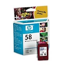 Original HP 58 Photo Ink Cartridge in Retail Packaging