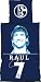 FC Schalke 04 1282-00-1-08 Bettw�sche Raul NavyDetails:
- Bettbezug: 135x200cm
- Kissenbezug: 
80x80cm