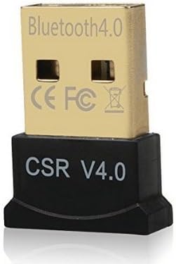 Xmanx®Bluetooth 4.0 USB Dongle Adapter Universal Plug Compatible with Windows 10, 8, 7, Vista, XP, 32/64 Bit for Cellphones Mouse Printers Keyboards Headsets Speakers