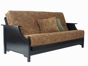 Devonshire Black Queen Futon Strata Furniture