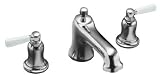 KOHLER K-T10585-4P-BV Bancroft Bath or Deck-Mount High-Flow Bath Faucet Trim, Vibrant Brushed Bronze