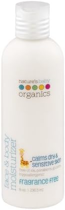 Natures Baby Organics Organic Face & Body Moisturizer Fragrance Free