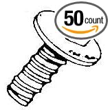 #14X5/8 Ford Style License Plate Screw-Zinc (50 count)