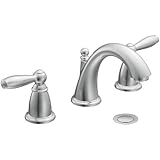 Moen T6620 Brantford Two-Handle Low Arc Bathroom Faucet without Valve, Chrome
