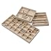 Stacking Faux Leather Jewelry Trays