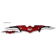 Red Batman Twin Blade Batarang Pocket Knife&nbsp;&nbsp;by General Edge 