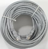 Belkin A3L791-S 50-Foot RJ45 CAT 5e Snagless Molded Patch Cable (Gray)
