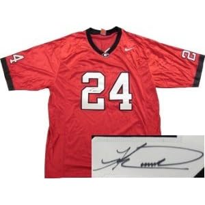 knowshon moreno signed georgia bulldogs jersey