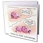 Londons Times Funny Society Cartoons - Typical Cell Phone Calls - Greeting Cards-6 Greeting Cards with envelopes