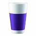 Bodum Canteen 11-4/5-Ounce Porcelain Double-Wall Cooler, Set of 2, Purple