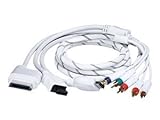 4-In-1 Component AV Audio/Video Cable for XBox 360, Wii, PS3 and PS2 (6ft)
