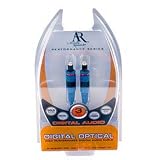 Acoustic Research AP080 Digital Toslink Optical Cable w/polished curved lens (3 feet)