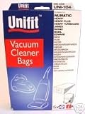 5 X NUMATIC HENRY VACUUM CLEANER DUST BAGS