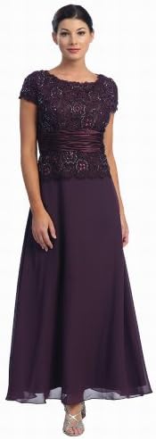 US Fairytailes Women's Mother Of the Bride Formal Dress