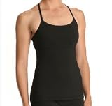 Rese Pilates Activewear Michelle Cross-Back Tank Top- Black