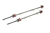 Superteam Titanium Quick Release Red bicycle skewer 100/130mm 1 Pair