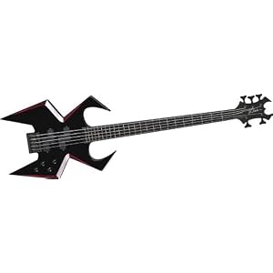 B.C. Rich WMD Widow 5-String Bass, Onyx by 