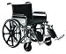 Sentra Heavy Duty Wheelchair - Removable Full Arms, 22