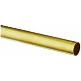 K & S ENGINEERING 3 Pack OD x 12" Length Brass Round Tube