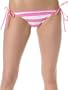 POKO PANO STRIPE A DOT TIE SIDE PINK M