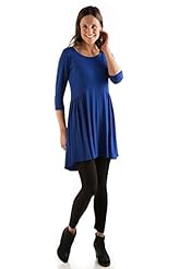Above the Knee Elbow Length Sleeves Viscose Scoop Neck Gathered   Dress With a Bow(s)