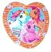 My Little Pony Heart Shaped Plate