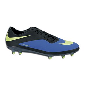 Nike HYPERVENOM PHATAL FG Men's Soccer Hyper Blue/Black/Volt US sz.