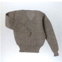 【クリックで詳細表示】60AC-FC009E Vセーター グレイ