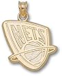 New Jersey Nets Logo 5/8". Charm/Pendant -14K/10K, Stainless Steel or Gold Plated
