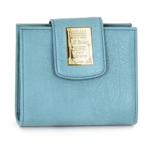 Buy Ladies Bi-Fold Sapphire Light Gold Wrinkled Leather Wallet: Sapphire Light Gold Wallet by Bulgari