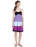 Kensie Girl Junior's Viscose Color Tiered Dress,Purple Sky Multi,Small
