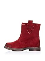 BILLOWY Botines Cremallera (Rojo)