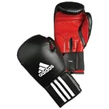 Adidas 'RESPONSE' Boxing Gloves (Size: 10oz) (Colour: Black / White )