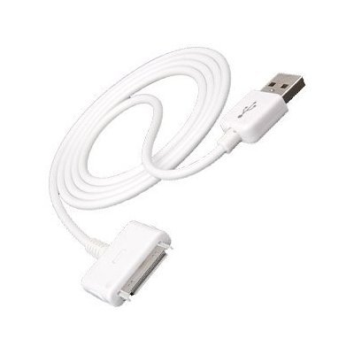 Apple Dock Connector to USB Cable for iPod (White)