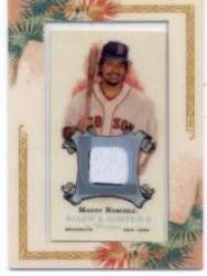 2006 Topps Allen and Ginter Relics #MR Manny Ramirez JSY - Boston Red Sox (Piece of Authentic Game Used Jersey) (Baseball Cards)