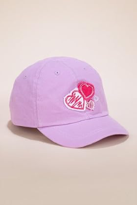 2 Pack - Older Girls' Pure Cotton Assorted Baseball Caps