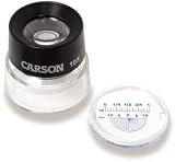Carson Optical Lumiloupe 10X Power Magnifier With Dual Lens