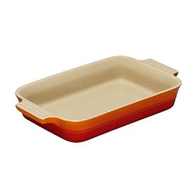 Le Creuset Rectangular Dish, Volcanic, 26 cm
