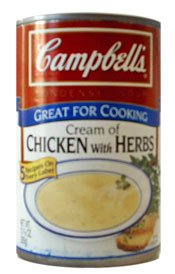 Campbell's Cream of Chicken & Herb Soup 9.4 oz 12count by Cream Soups