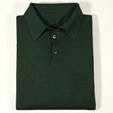 Luxury Silk/Cashmere Long Sleeve Classic Polo